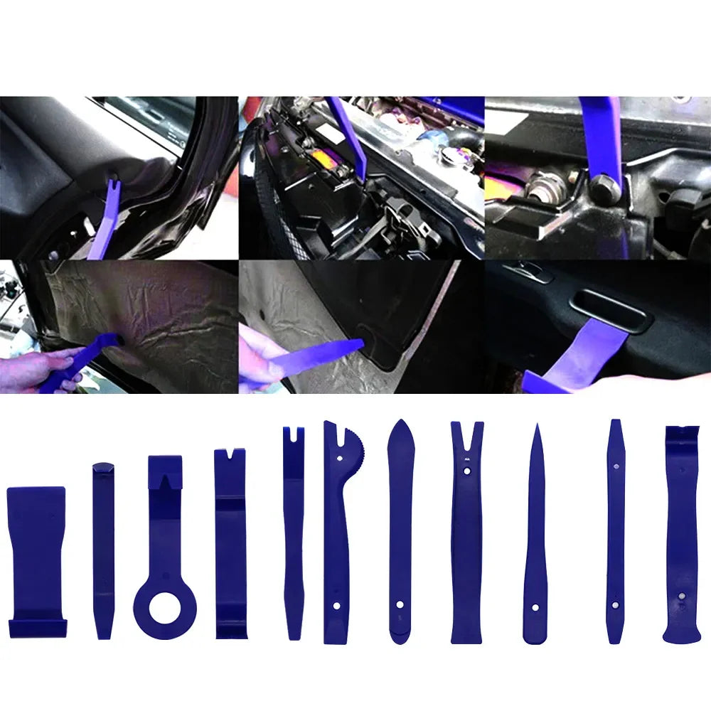 Car Tools Car Interior Disassembly Kit Plastic Trim Removal Tool Car Clips Puller Diy Panel Tools for Auto Trim Puller Set