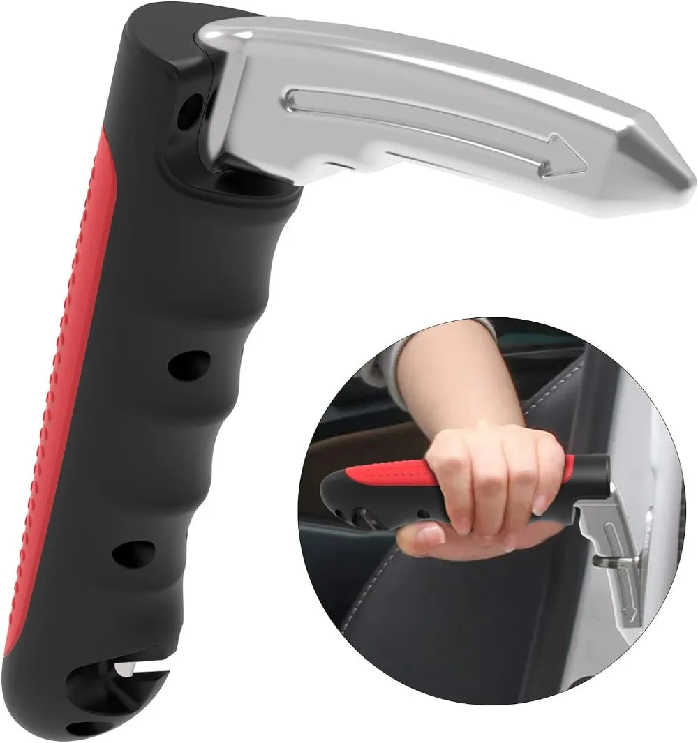 Car Door Assist Handle 2 in 1 Multifunction Vehicle Support Handles Window Breaker Portable Automotive Car Handle Assist