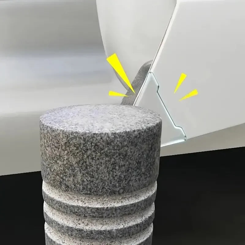 4PC Universal Car Door Corner Anti-collision Covers Transparent Silicone Protector Anti-Scratch Stickers Door Protection Cover