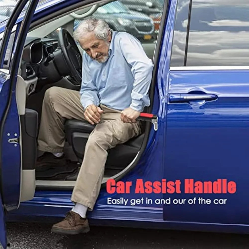 Car Door Assist Handle 2 in 1 Multifunction Vehicle Support Handles Window Breaker Portable Automotive Car Handle Assist