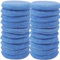 1/20pcs Car Detailing Applicator Pads Car Care Waxing Polish Sponge Soft Microfiber Round Pocket Foam Sponges Car Cleaning Tools